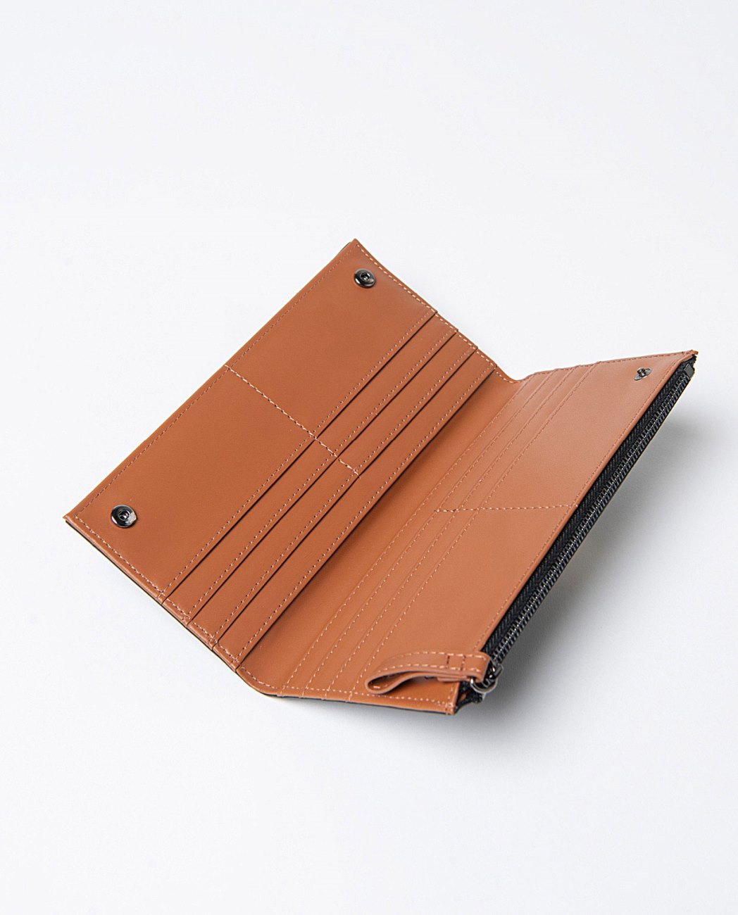 Cartera grande bicolor Negro Surkana