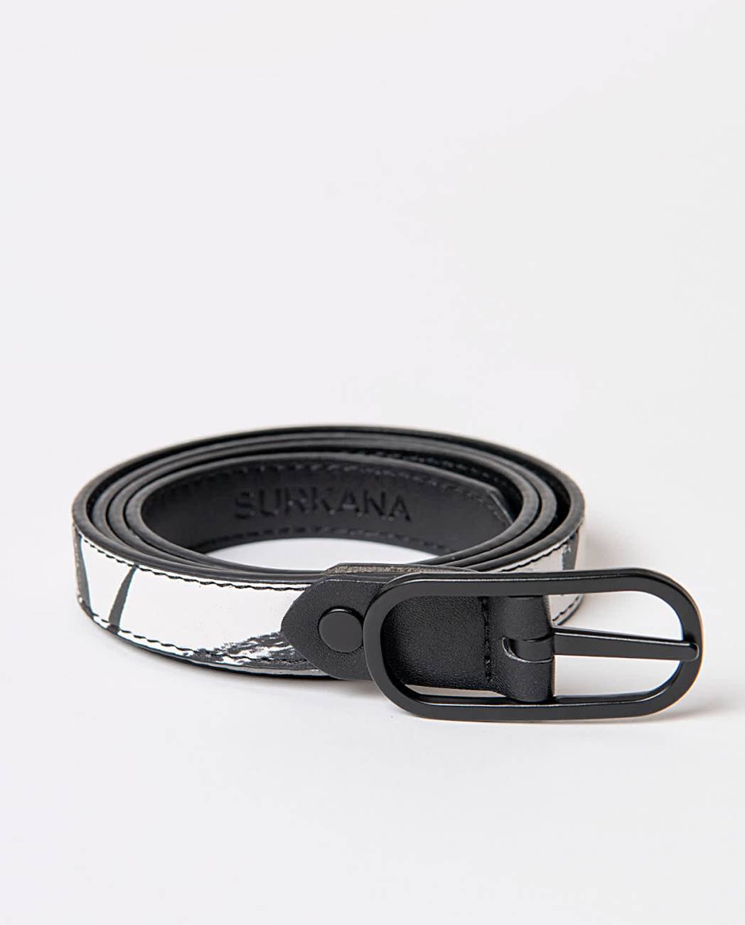 Cinturón reversible negro Surkana
