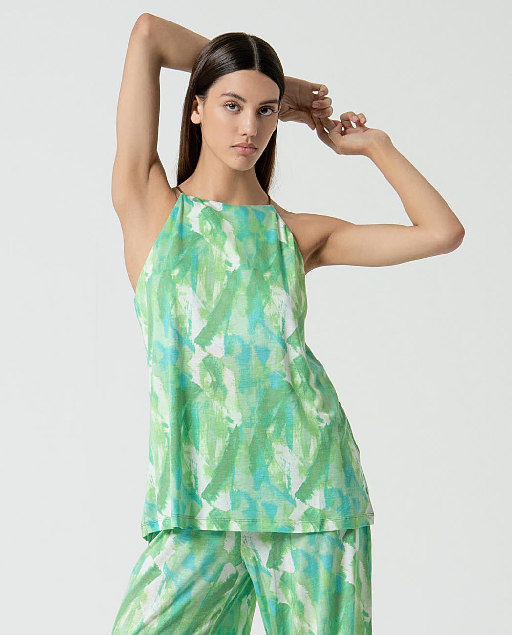 Pantalón amplio Verde Surkana