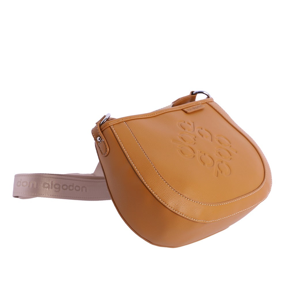 Bandolera camel don algodón
