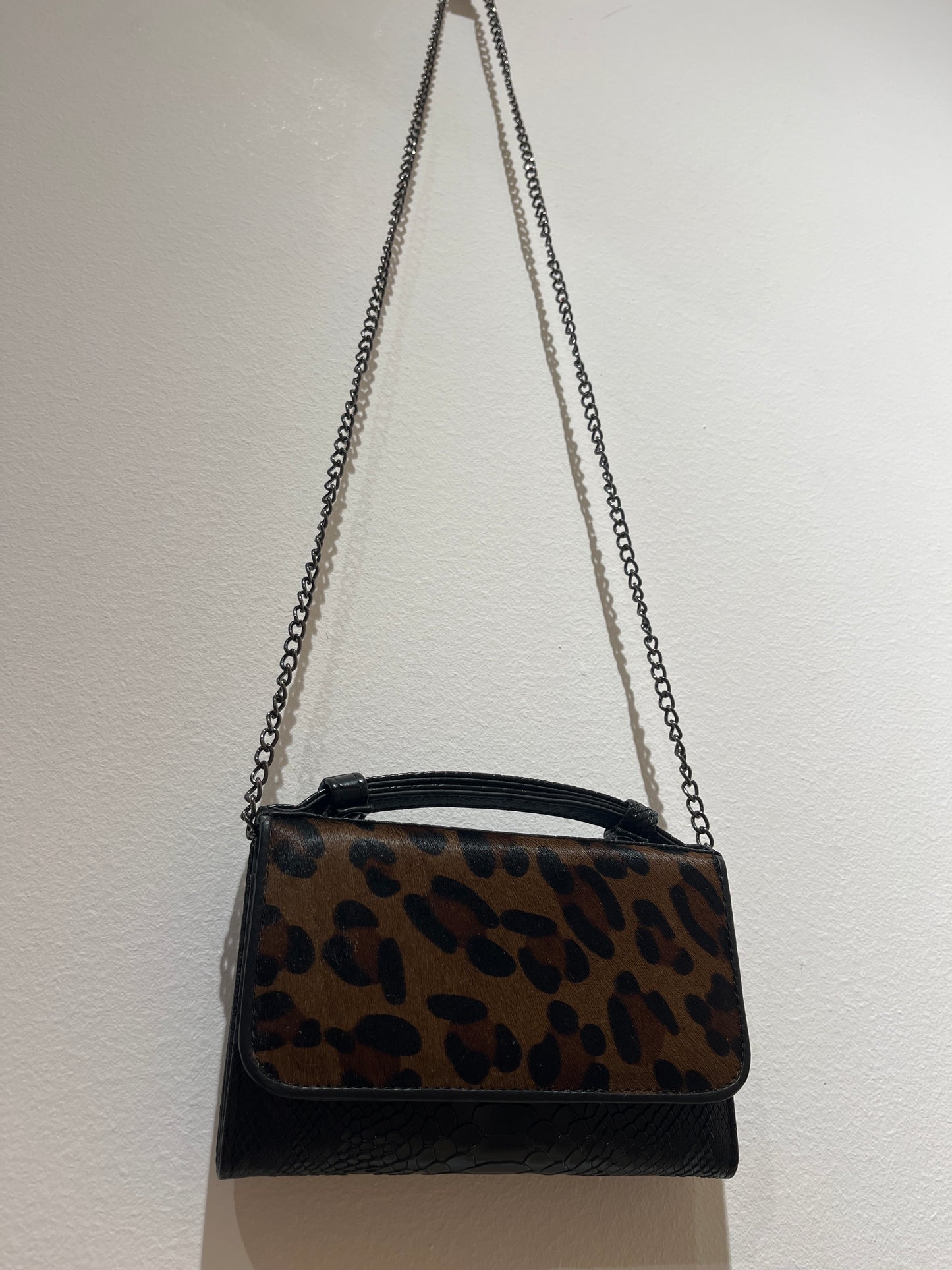 Bolso piel print