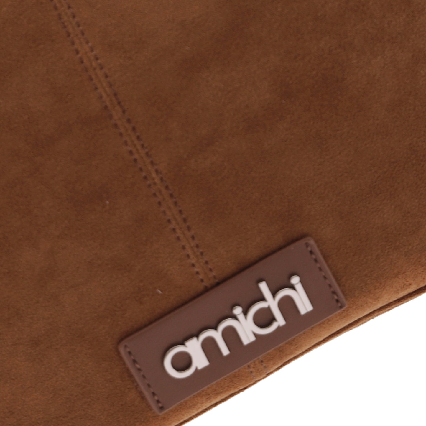 Bolso hombro marrón amichi