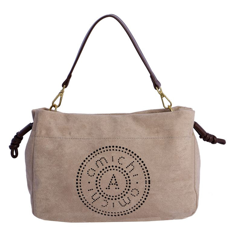 Bandolera beige amichi