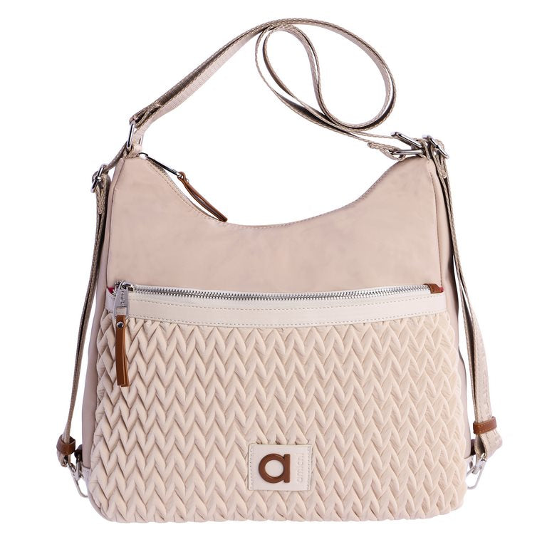 Bolso mochila beige Amichi