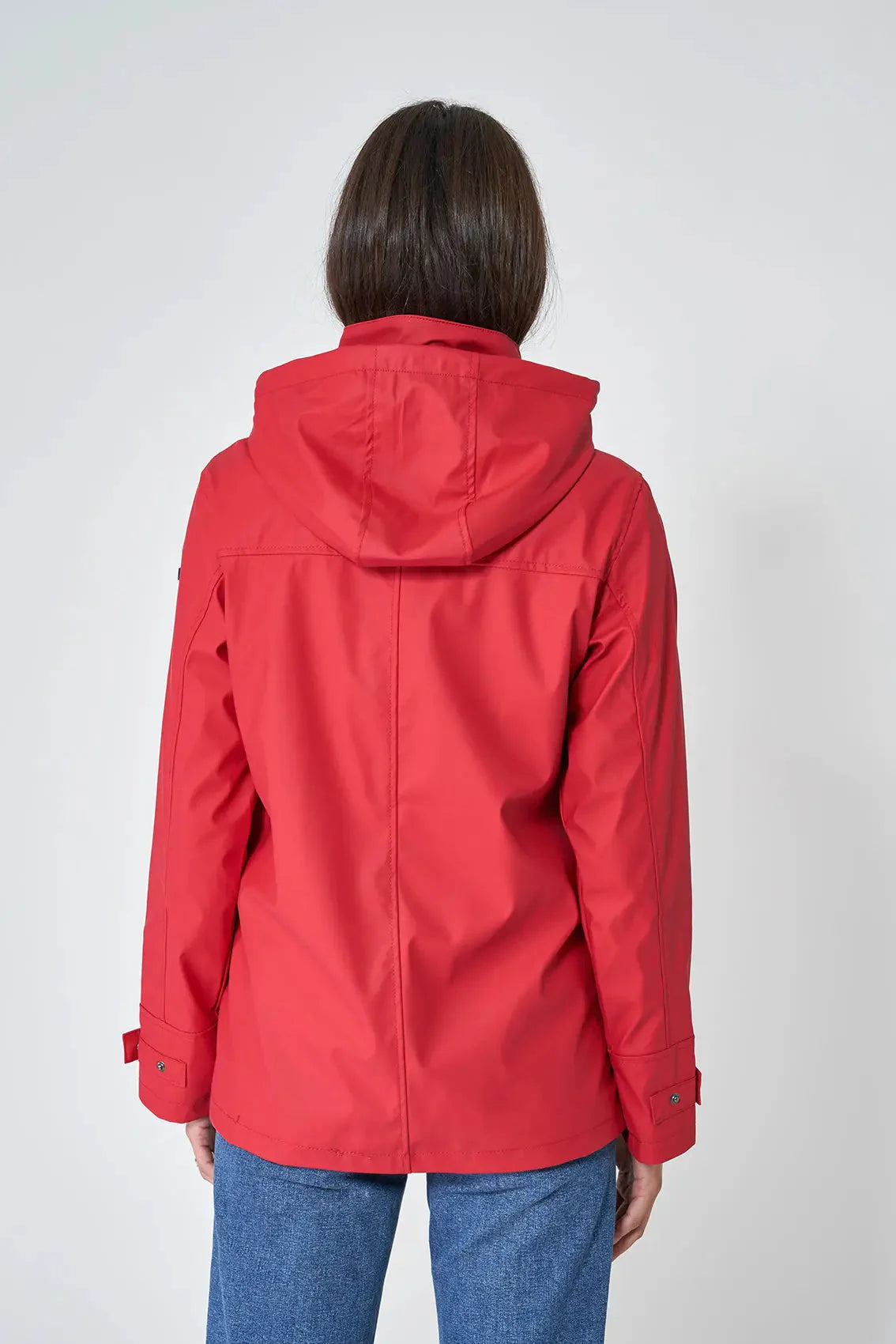 Chubasquero rojo mujer Batela