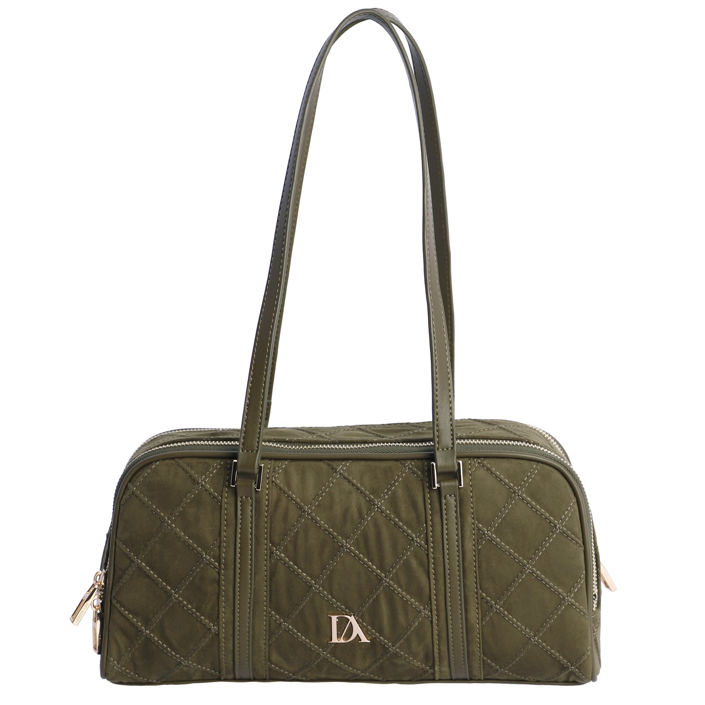 Bolso hombro kaki don algodon