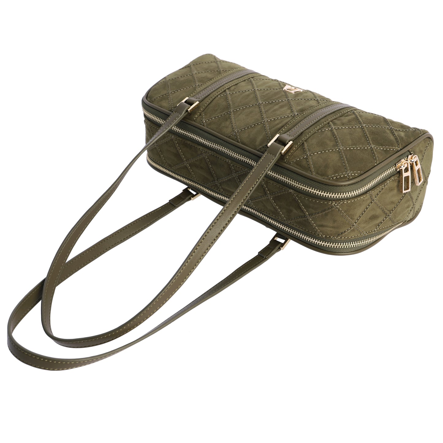 Bolso hombro kaki don algodon