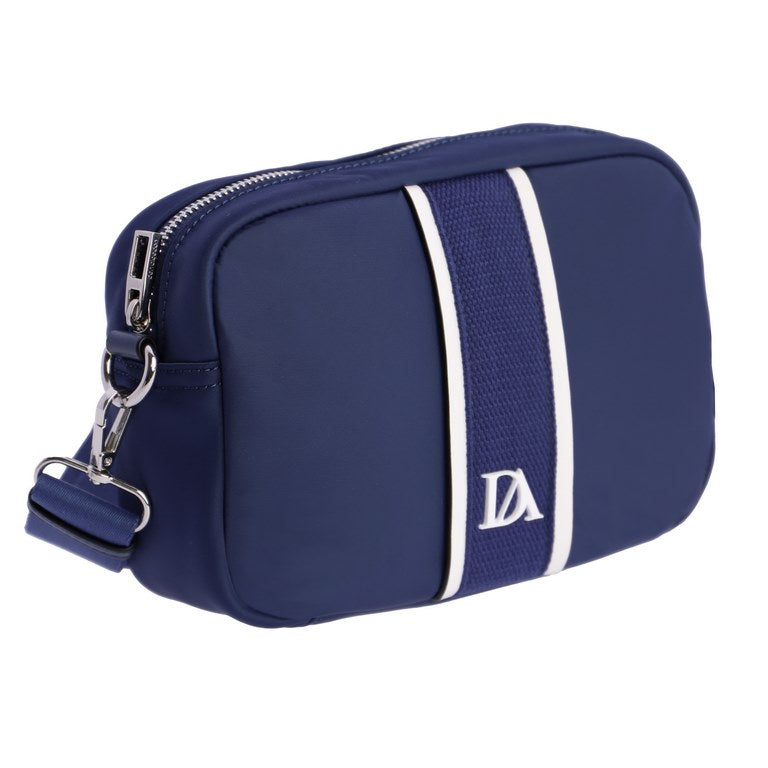 Bandolera nylon azul don algodon