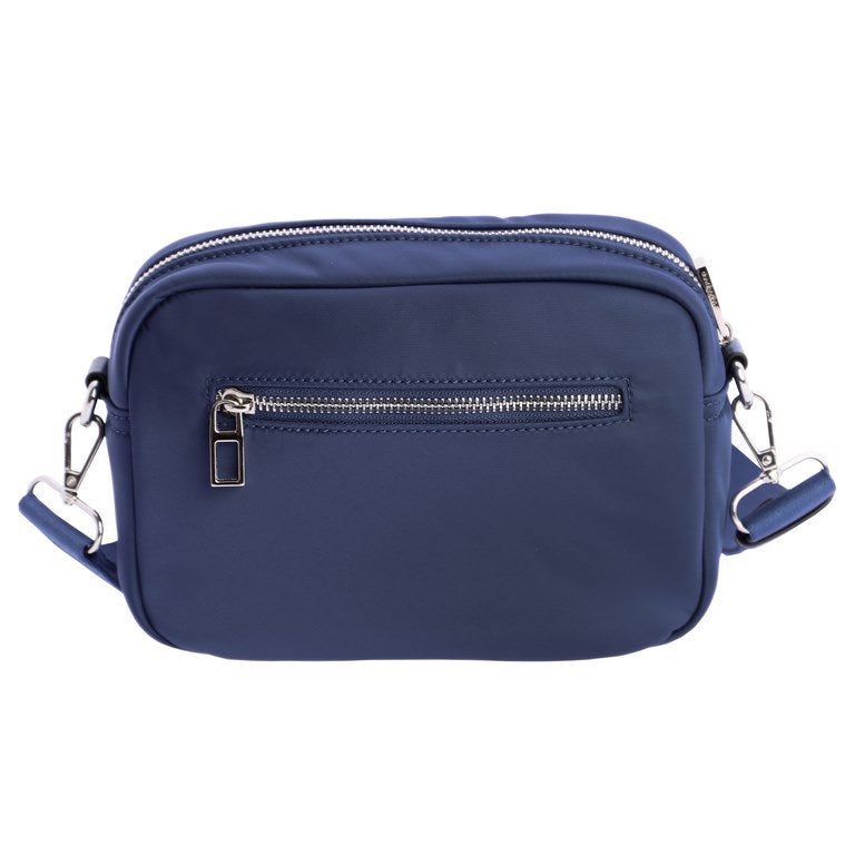 Bandolera nylon azul don algodon