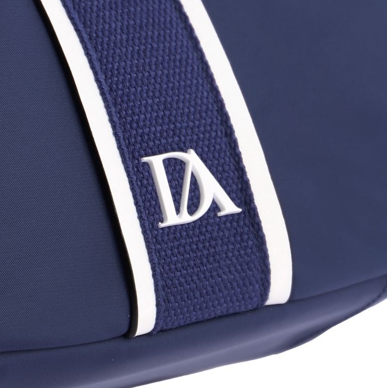 Bandolera nylon azul don algodon
