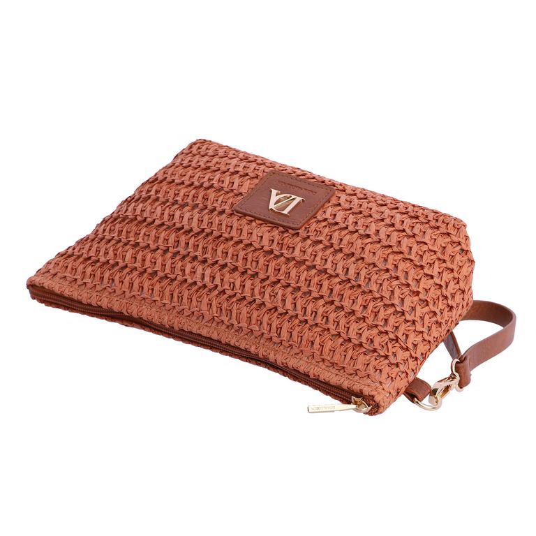 Bolso mano rafia naranja don algodon
