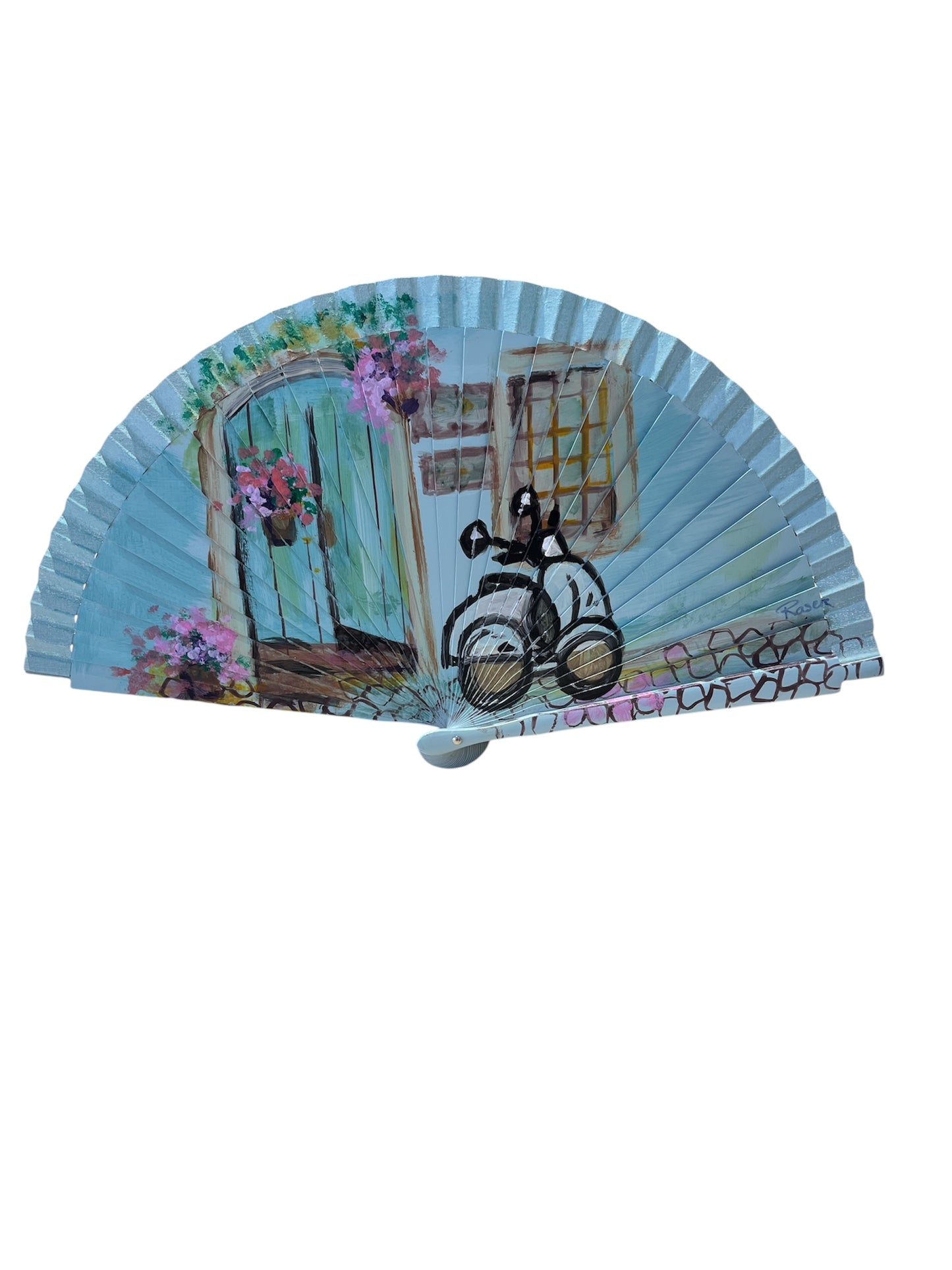 Abanico casita vespa
