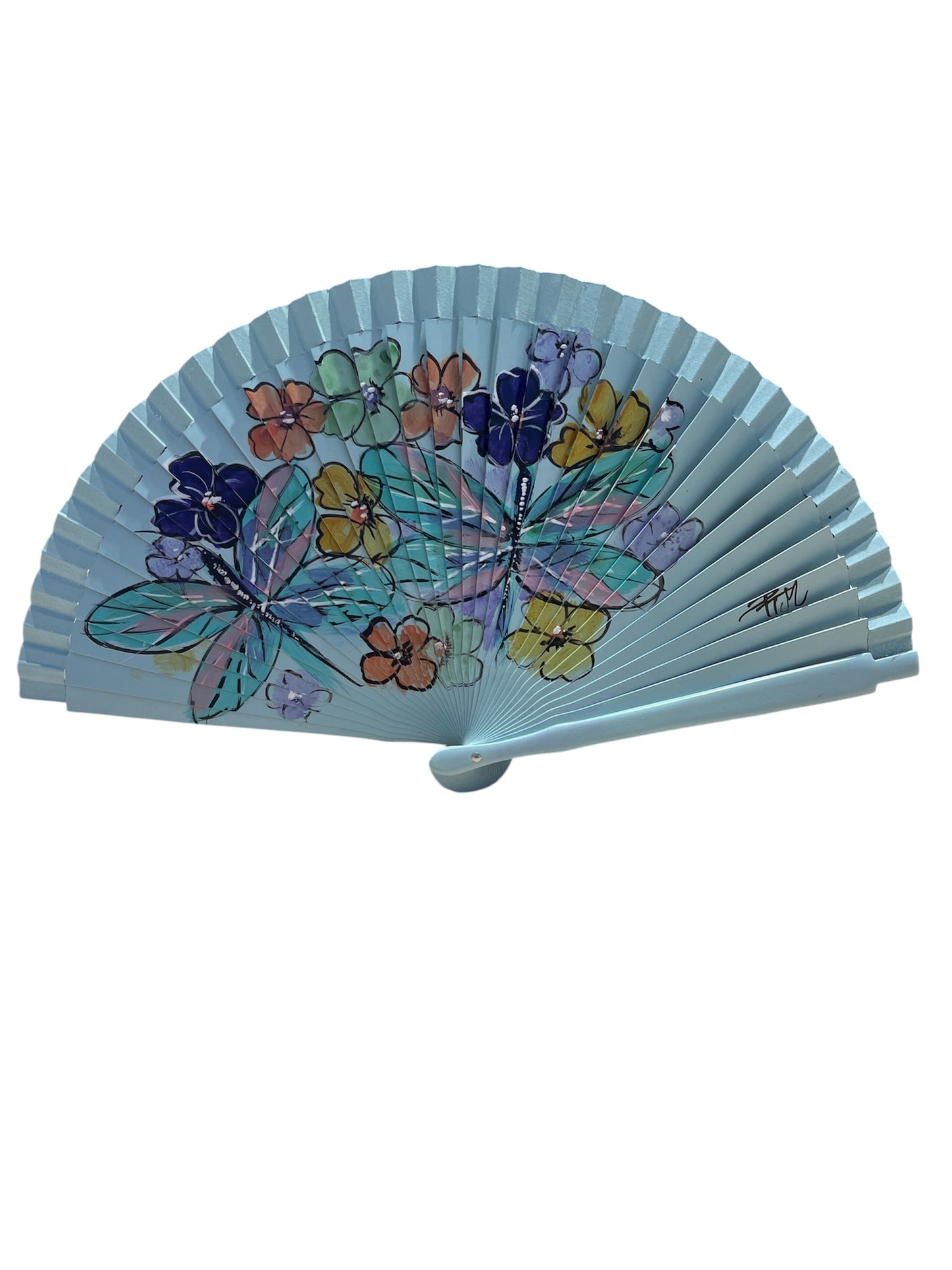 Abanico mariposa flor