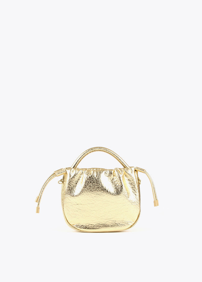 Bolso bandolera dorado Lola Casademunt