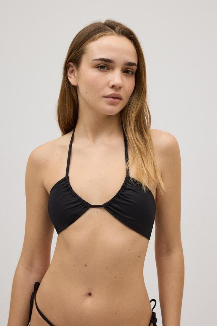 Bikini negro braguita brasileña