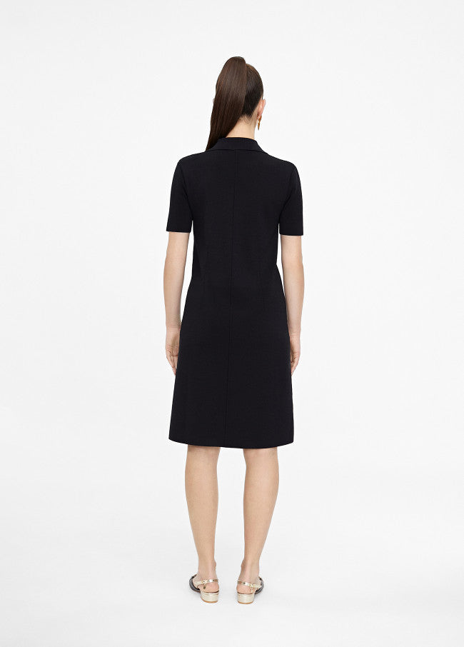 Vestido corto punto bolsillos Lola Casademunt