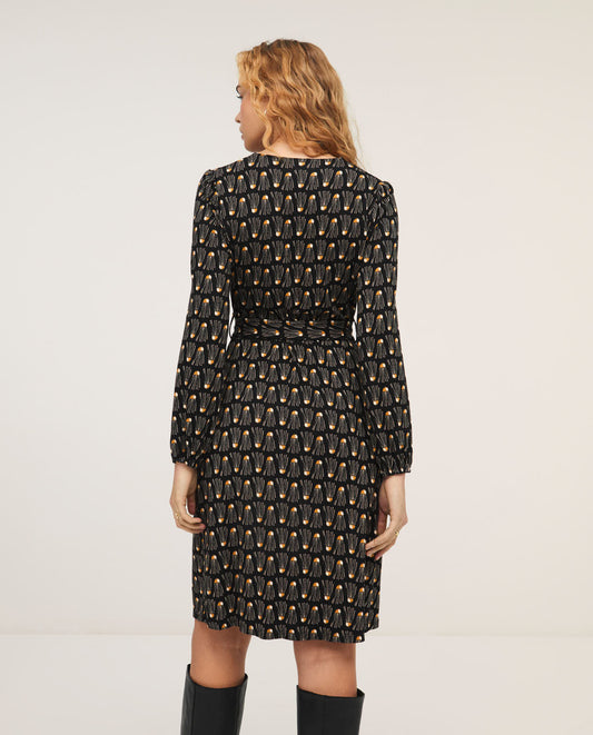 Vestido negro Surkana