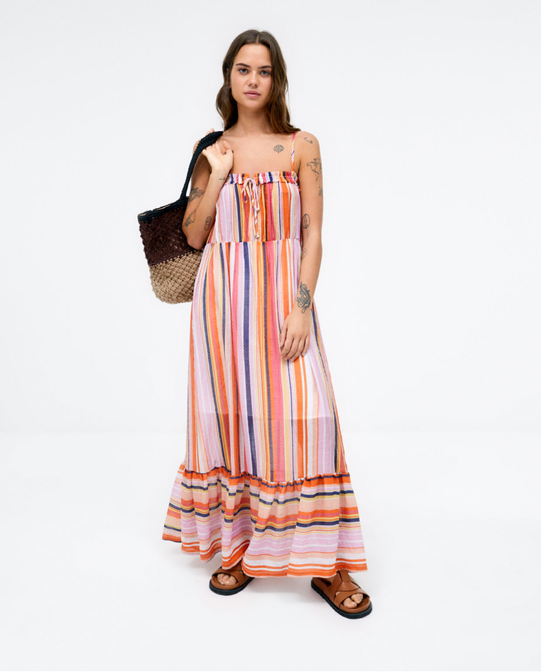 Vestido rayas Surkana