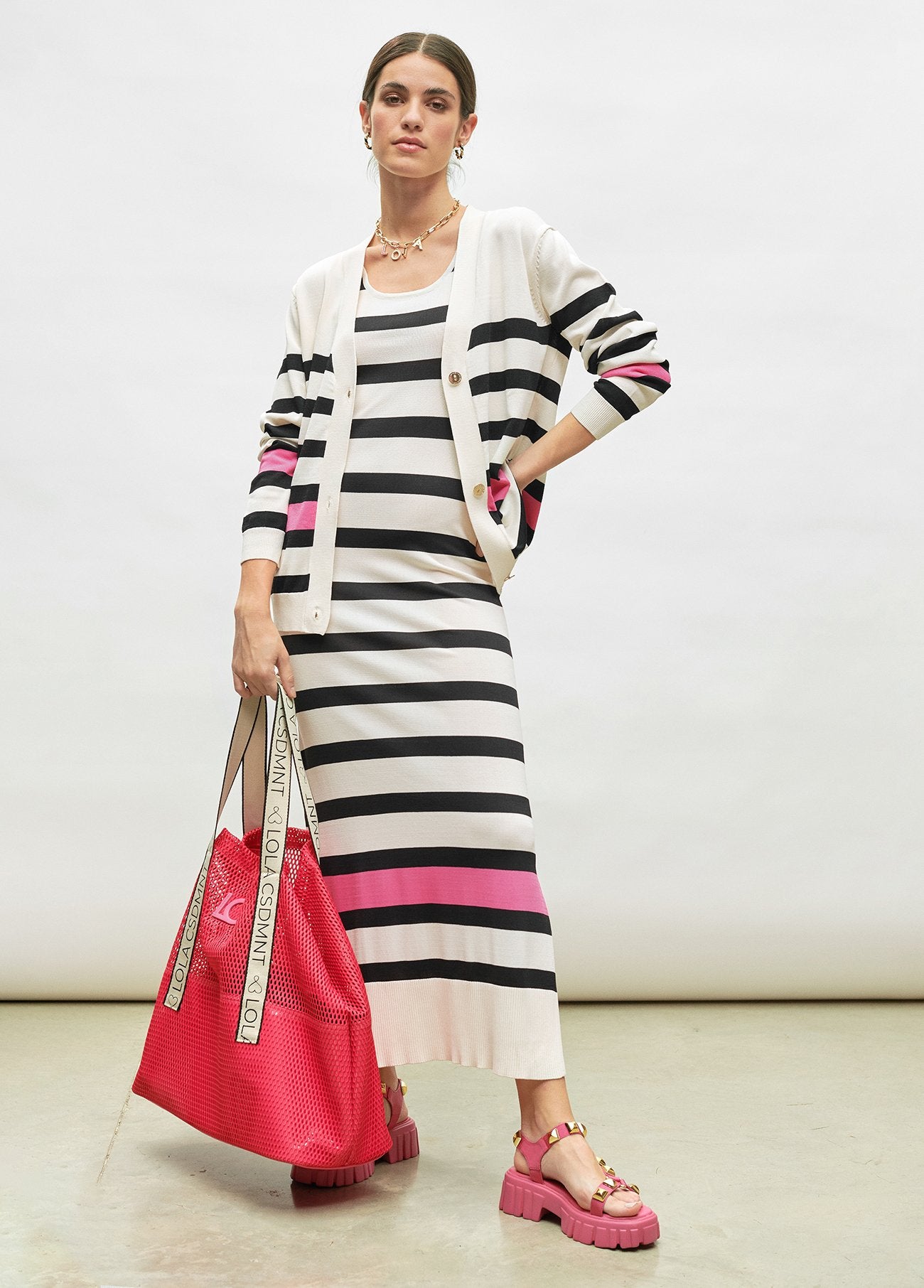 Vestido rayas Lola Casademunt