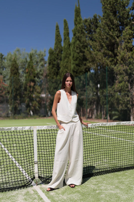Pantalón blanco Luna Llena
