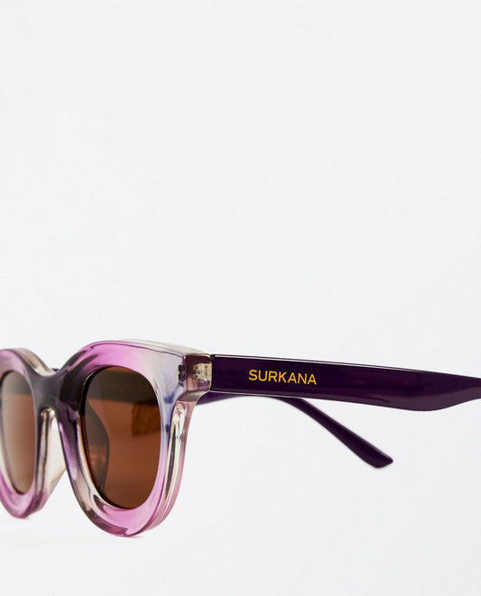 Gafas de sol estampado lila Surkana