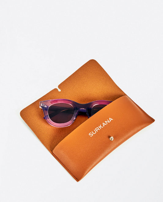 Gafas de sol estampado lila Surkana