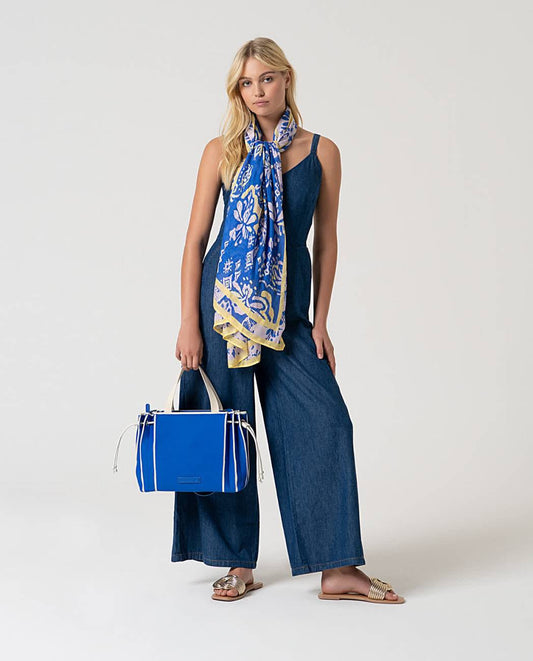 Mono de tirantes Azul estilo vaquero Surkana