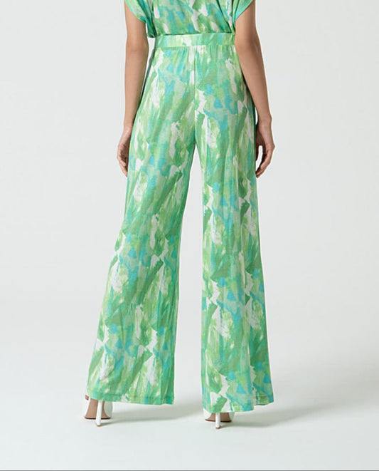 Pantalón amplio Verde Surkana