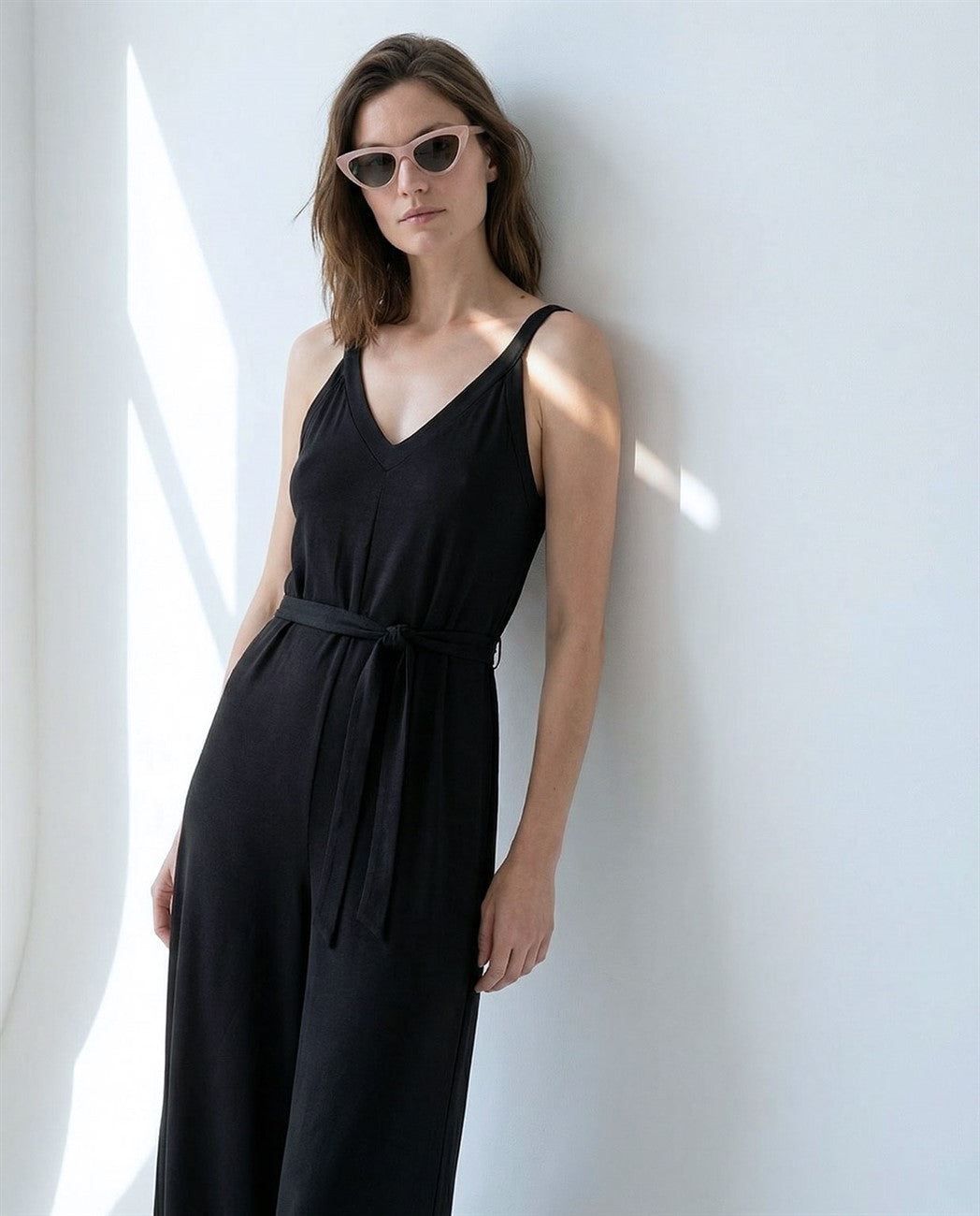Mono de tirantes Negro Surkana