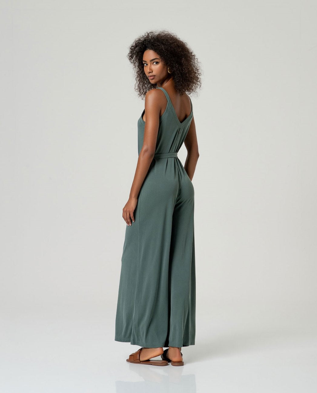 Mono de tirantes Verde kaki Surkana