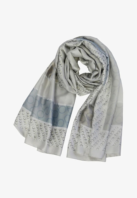 Pañuelo gris azul don algodon