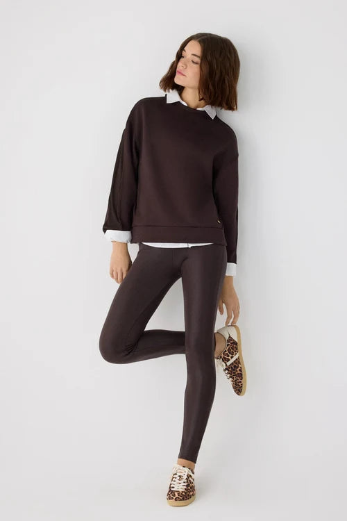 Pantalón legging térmico chocolate
