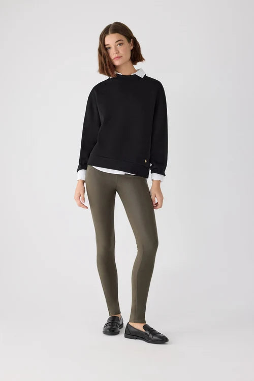 Pantalón legging térmico verde oliva
