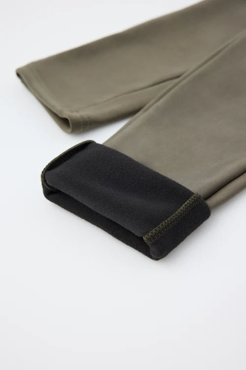 Pantalón legging térmico verde oliva