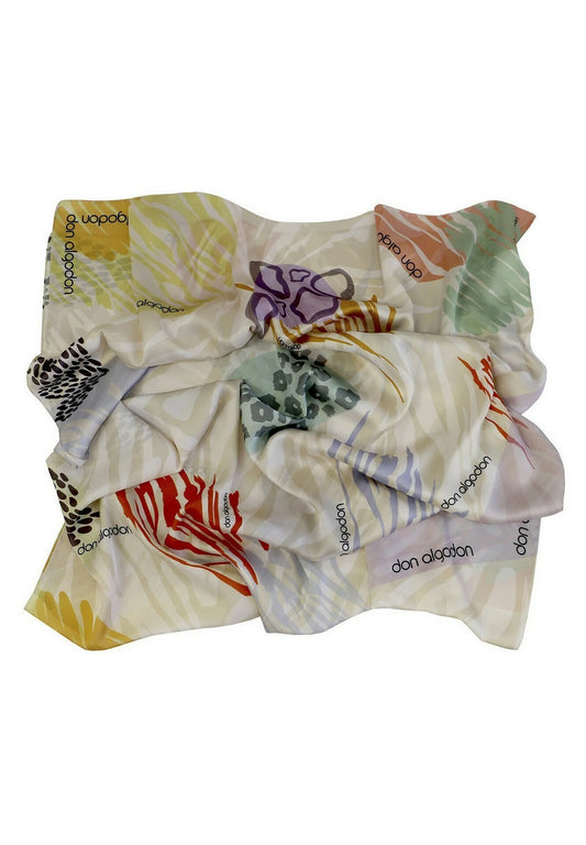 Pañuelo don algodón naranja