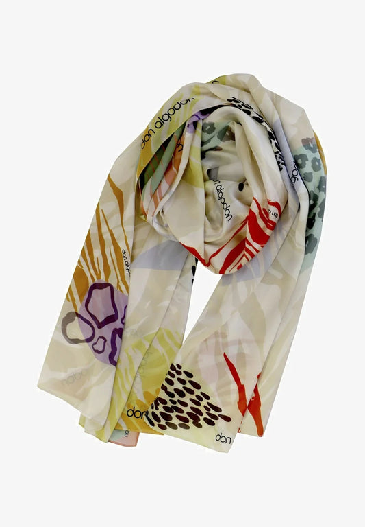 Pañuelo don algodón naranja