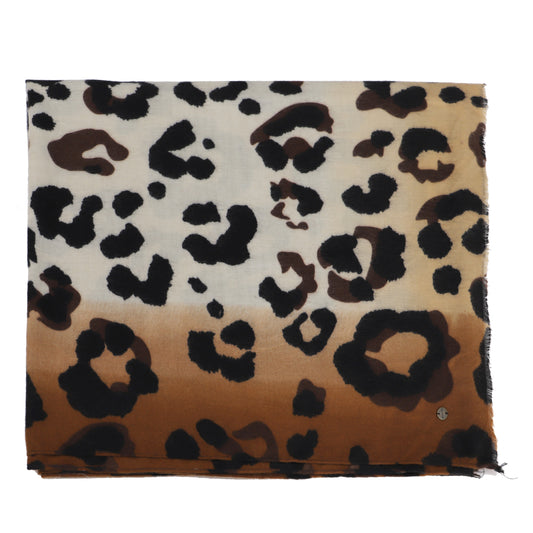 Fular print marrón amichi