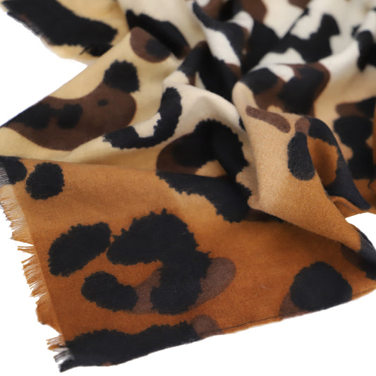 Fular print marrón amichi