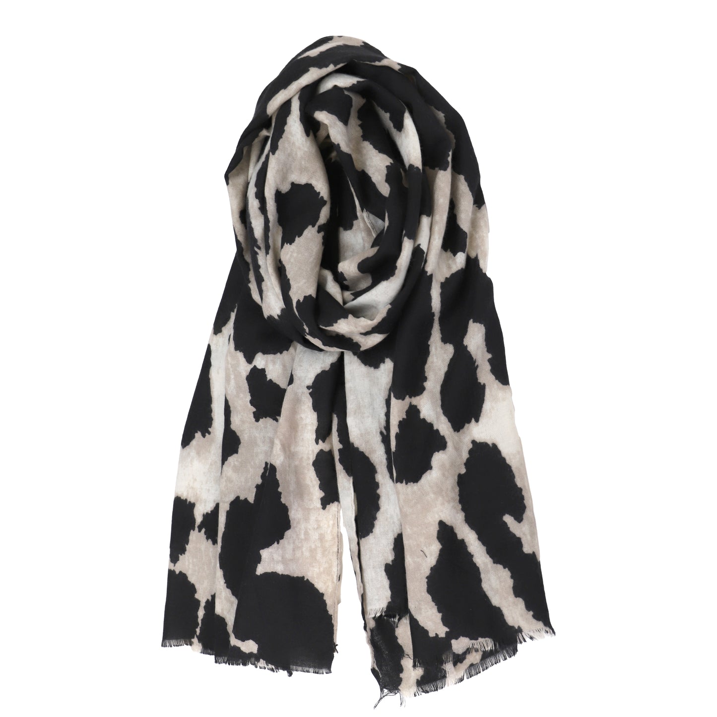 Fular print negro amichi