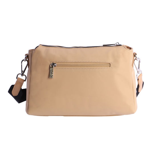 Bandolera beige amichi