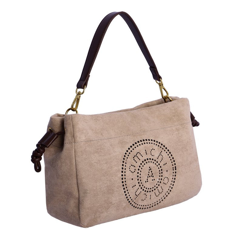 Bandolera beige amichi