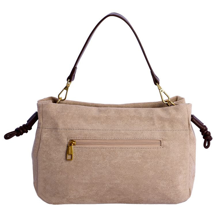 Bandolera beige amichi