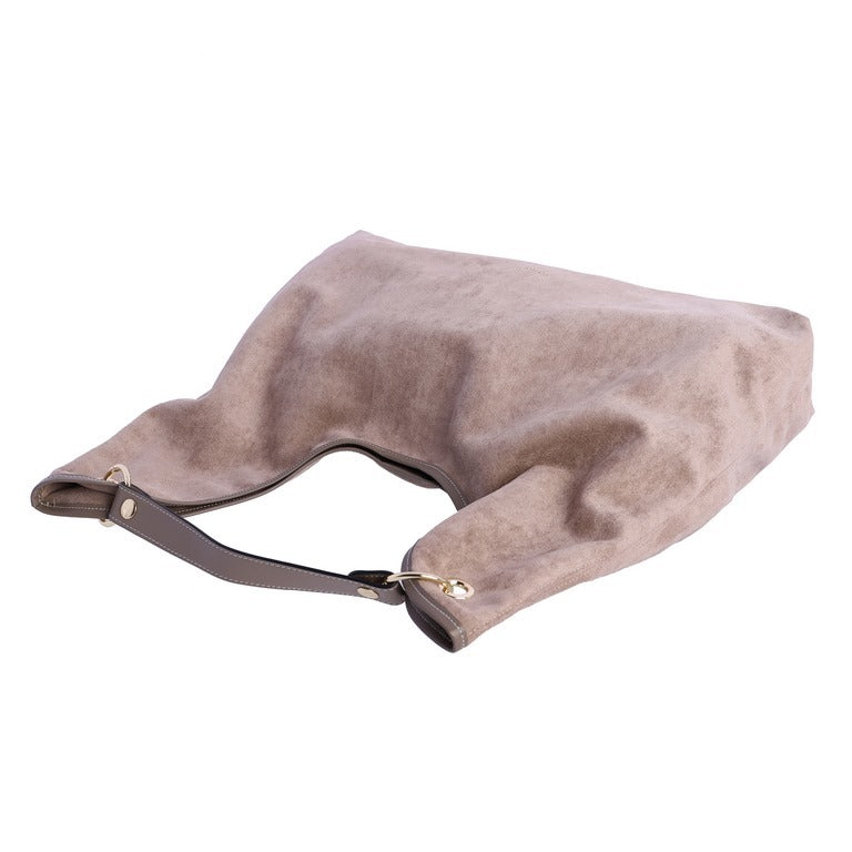 Bolso hombro taupé amichi