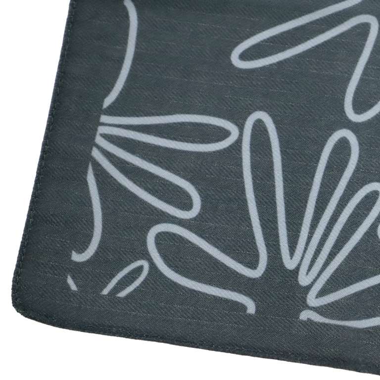 Pañuelo cuadrado estampado azul verde amichi
