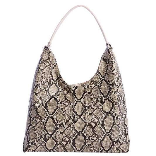 Bolso hombro serpiente don algodon