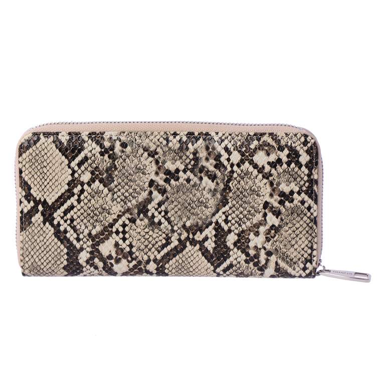 Cartera piel sintética serpiente amichi