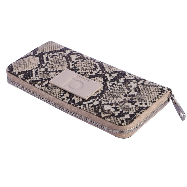 Cartera piel sintética serpiente amichi