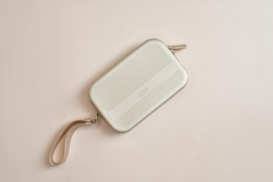 Bolso bandolera platino Igor
