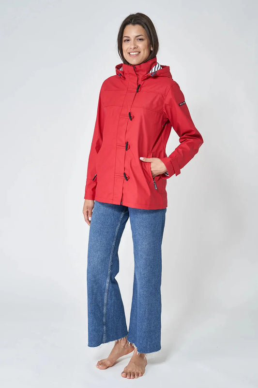 Chubasquero rojo mujer Batela