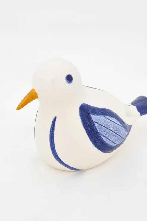 Figura decorativa cerámica pájaro Batela